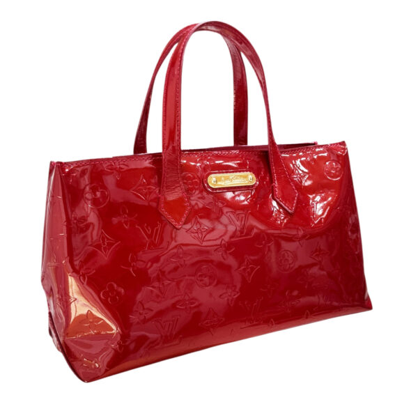 Louis Vuitton Monogram Vernis Wiltshire Bag in Red / Gold - Image 2