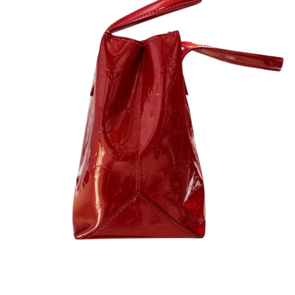 Louis Vuitton Monogram Vernis Wiltshire Bag in Red / Gold - Image 3