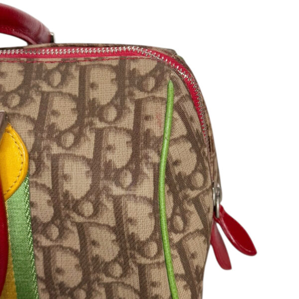 Dior Monogram Rasta Boston Bag in Brown / Red - Green - Yellow - Image 5