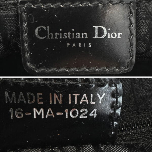 Dior Crystal Dice Gambler Bag in Black / Silver - Image 7