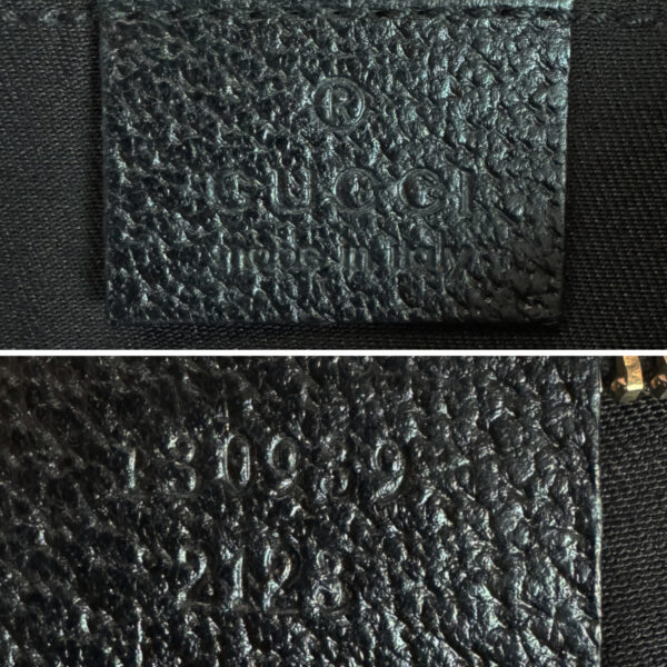Gucci Monogram D Ring Shoulder Bag in Black / Gold - Image 7