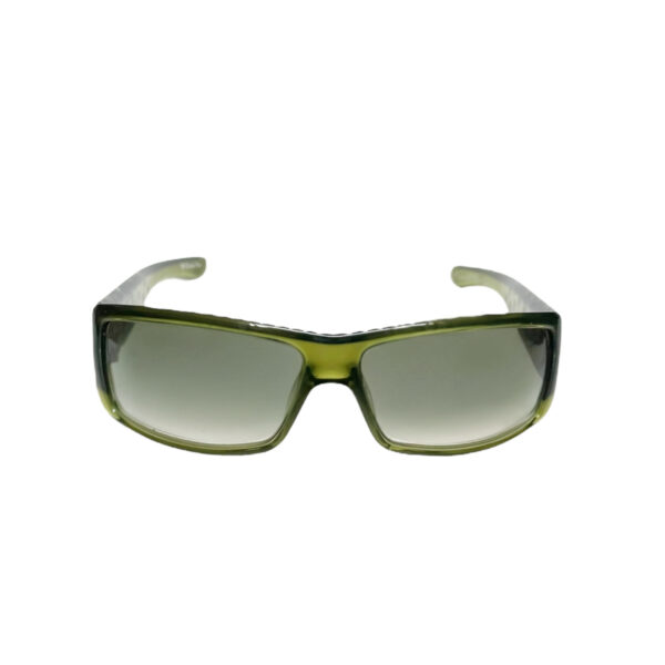Dior Logo Crystal Sunglasses in Green - Image 2