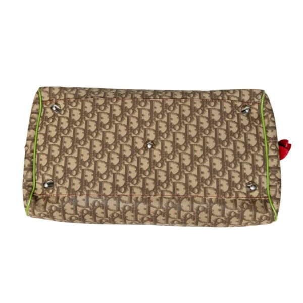 Dior Monogram Rasta Bowling Bag in Brown / Red - Yellow - Green - Image 5
