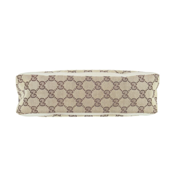 Gucci Monogram D Ring Shoulder Bag in Beige / Cream / Gold - Image 5