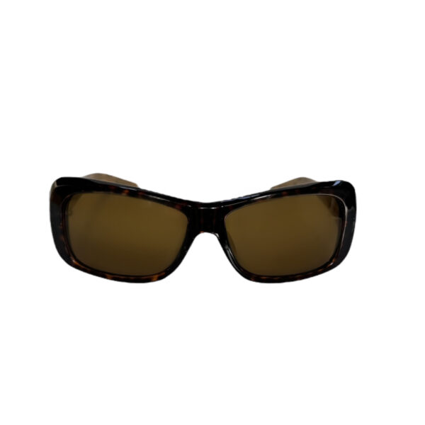 Miu Miu Logo Leopard Print Sunglasses in Brown / Gold - Image 2