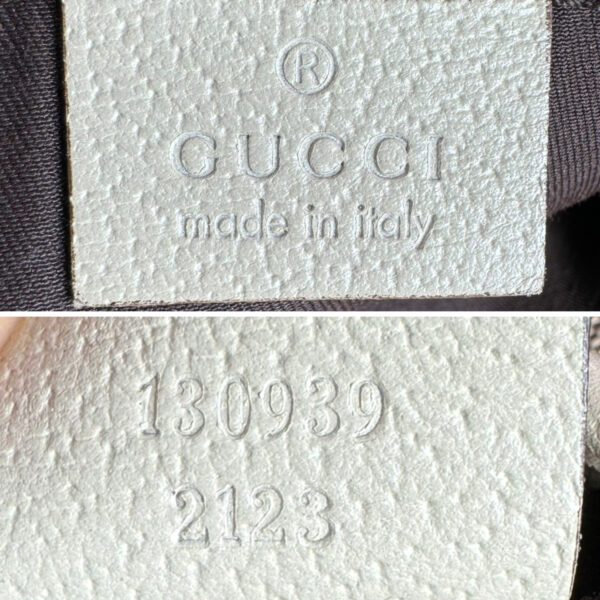 Gucci Monogram D Ring Shoulder Bag in Beige / Cream / Gold - Image 9