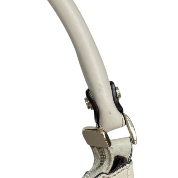 Gucci Monogram Leather D Ring Hobo Shoulder Bag in Ivory / Gold - Image 6