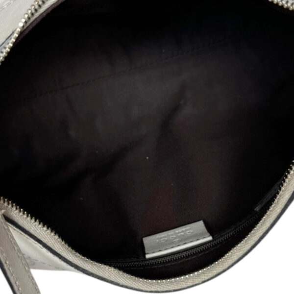 Gucci Monogram Leather D Ring Hobo Shoulder Bag in Ivory / Gold - Image 8