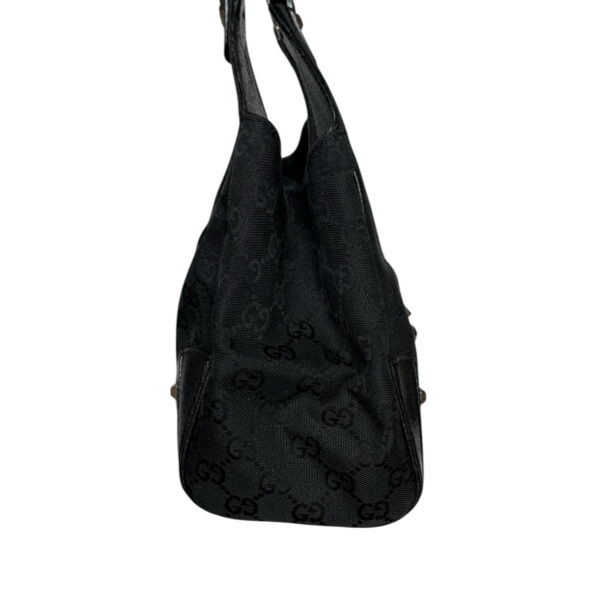 Gucci Monogram Jackie Shoulder Bag in Black / Copper - Image 3
