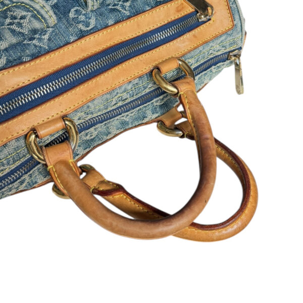 Louis Vuitton Monogram Denim Neo Speedy Bag in Blue - Image 8