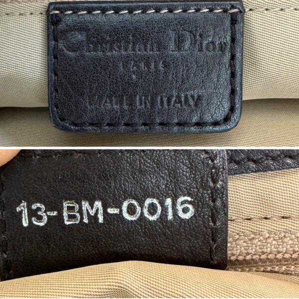 Dior Monogram Pocket Hobo Columbus Shoulder Bag in Beige / Brown / Silver - Image 7