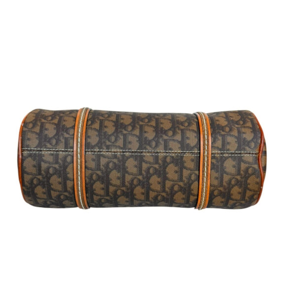 Dior Monogram Heart Lock Romantic Barrel bag in Brown / Tan - Image 5
