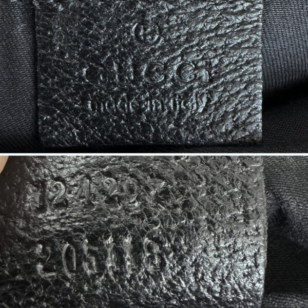 Gucci Monogram Bamboo Mini Bag in Black - Image 6