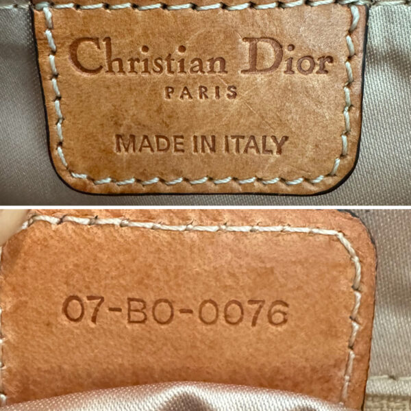 Dior Monogram Heart Lock Romantic Barrel bag in Brown / Tan - Image 7