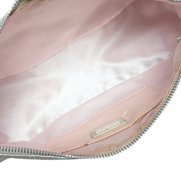Fendi Monogram Metallic Shoulder Bag in Light Pink / Silver / Gold - Image 6