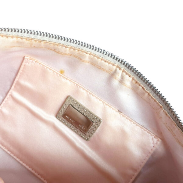 Fendi Monogram Metallic Shoulder Bag in Light Pink / Silver / Gold - Image 7