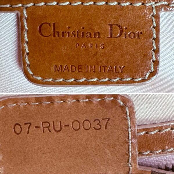 Dior Monogram Romantic Heart Shoulder Bag in Beige / Baby Pink / Tan - Image 7
