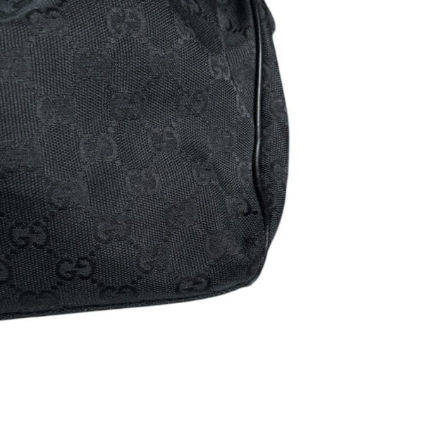Gucci Monogram Sukey Hobo Shoulder Bag in Black / Gold - Image 6