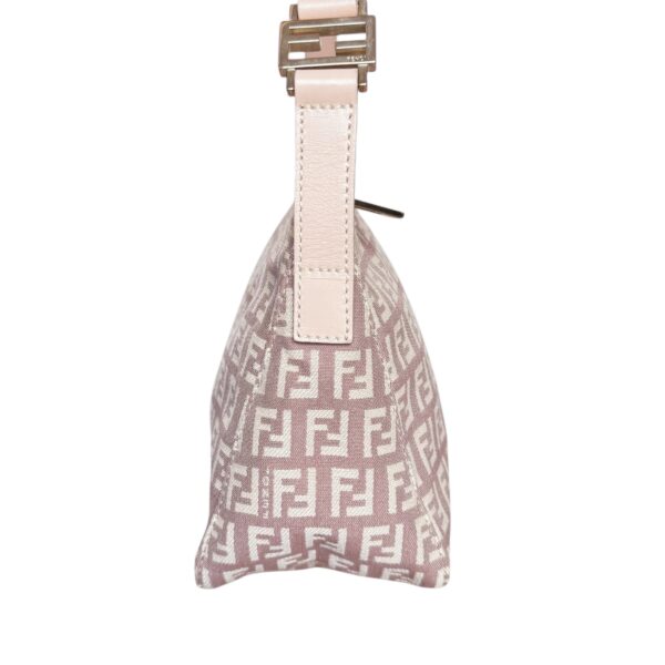 Fendi Monogram Shoulder Bag in Pink / Gold - Image 3
