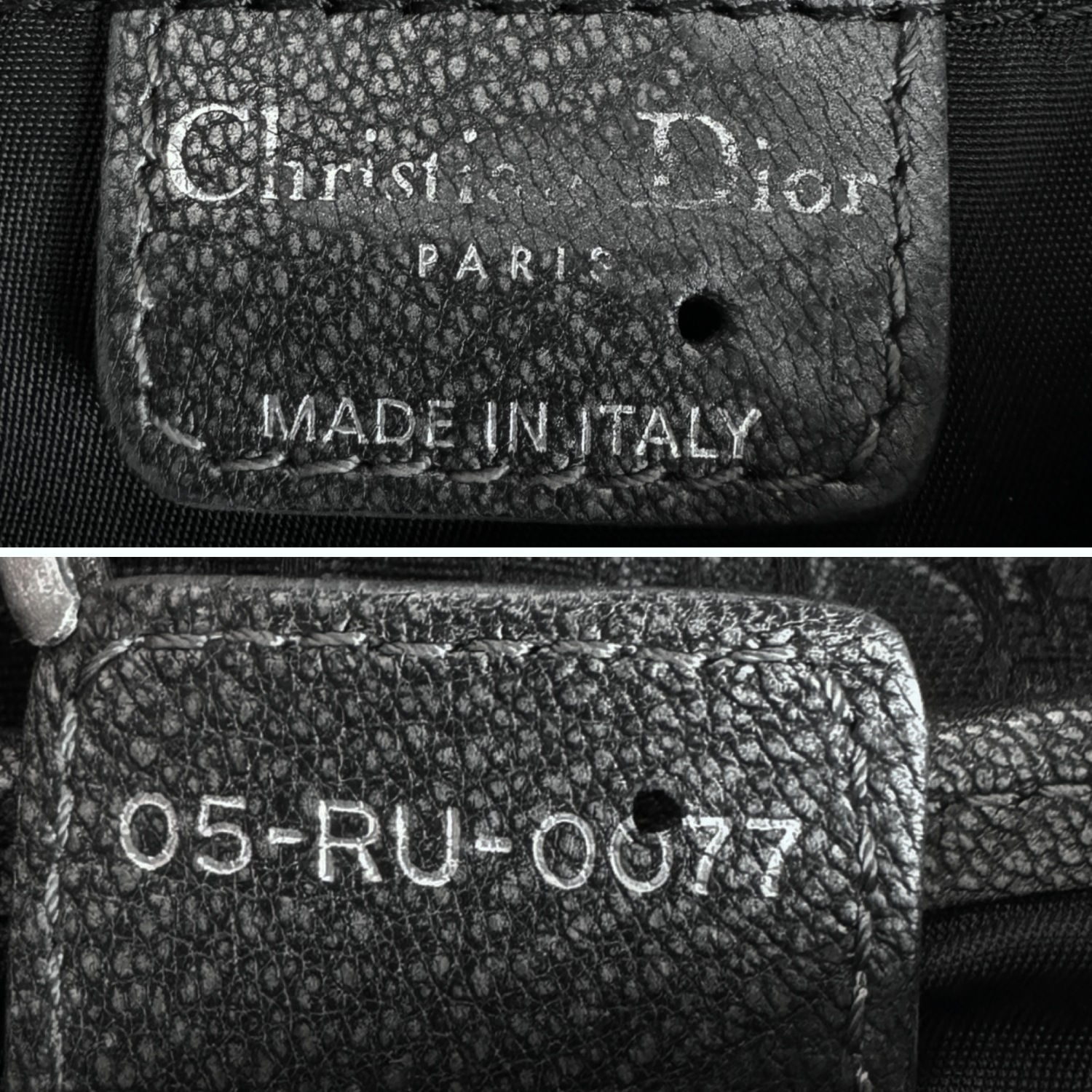 Dior Monogram Western Mini Shoulder Bag in Black / Silver - Image 7