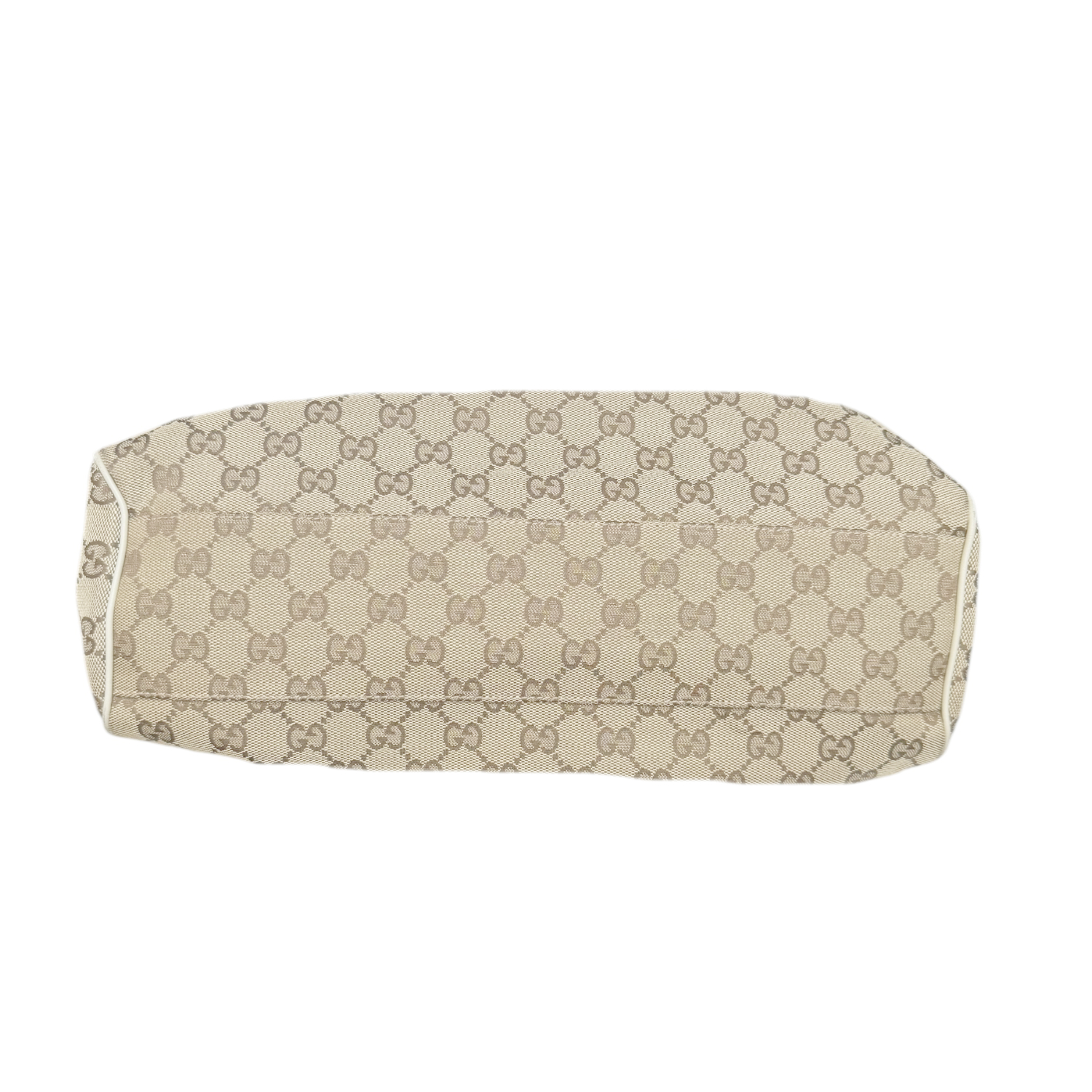 Gucci Monogram Sukey Hobo Shoulder Bag in Beige / Cream / Gold - Image 5