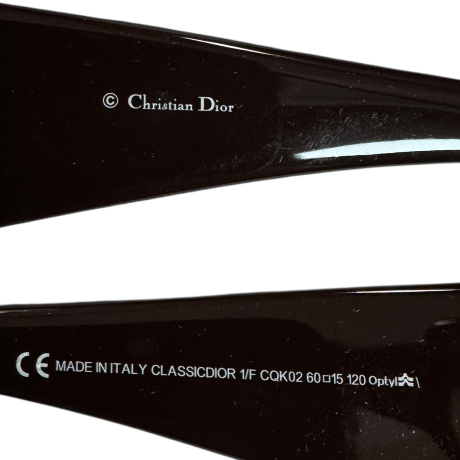 Dior Pearl Logo Sunglasses in Brown - Image 3