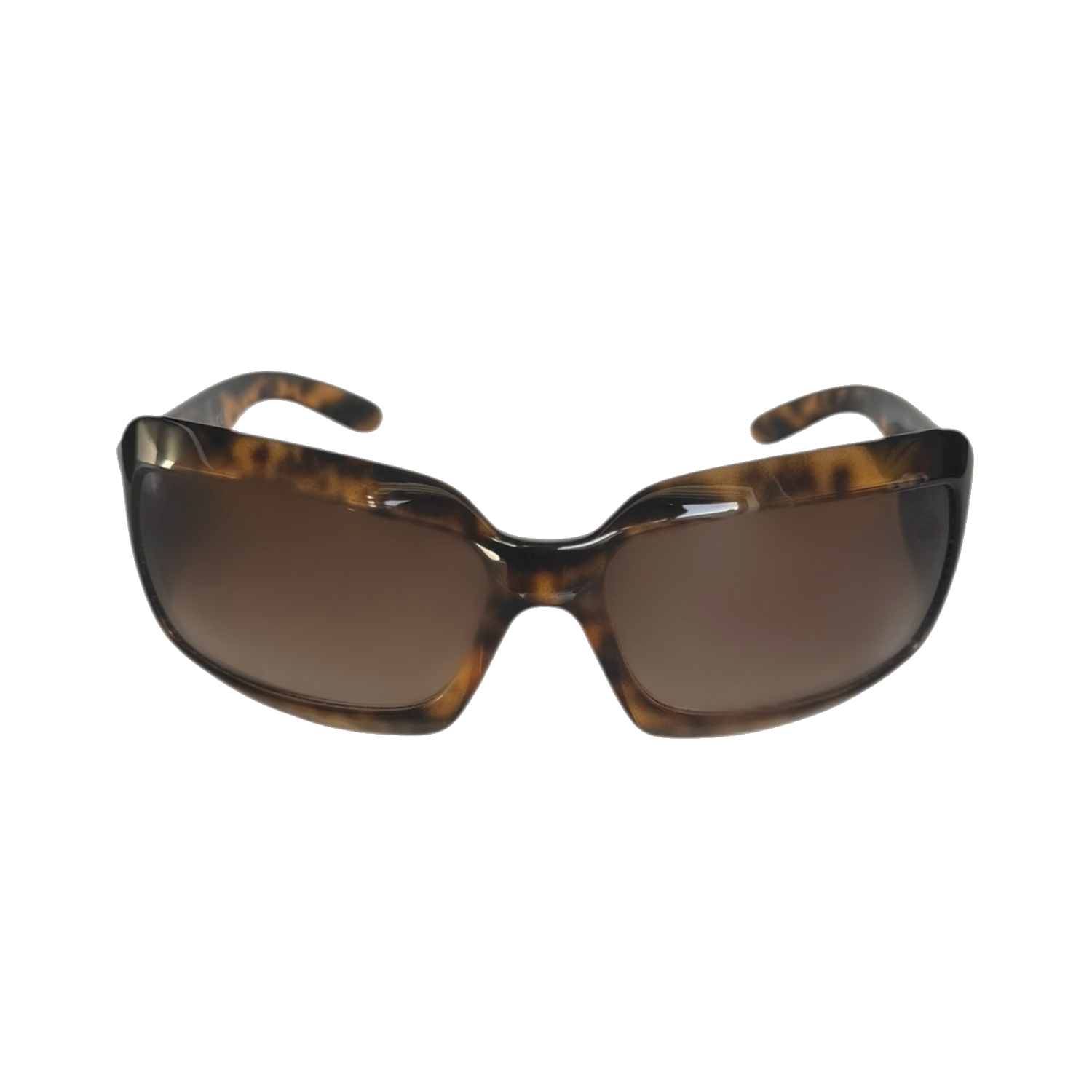 Chanel Logo Oversized Tortoiseshell Sunglasses in Brown - Image 2