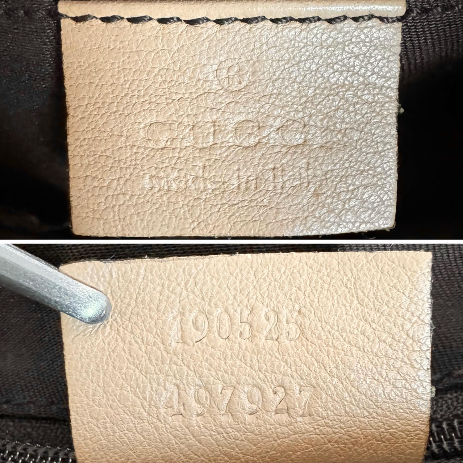 Gucci Monogram R Ring Hobo Shoulder Bag in Beige / Tan / Gold - Image 7