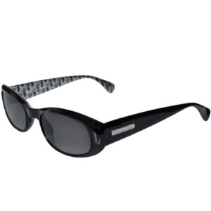 Vintage Dior Logo Monogram Sunglasses in Black / Silver | NITRYL