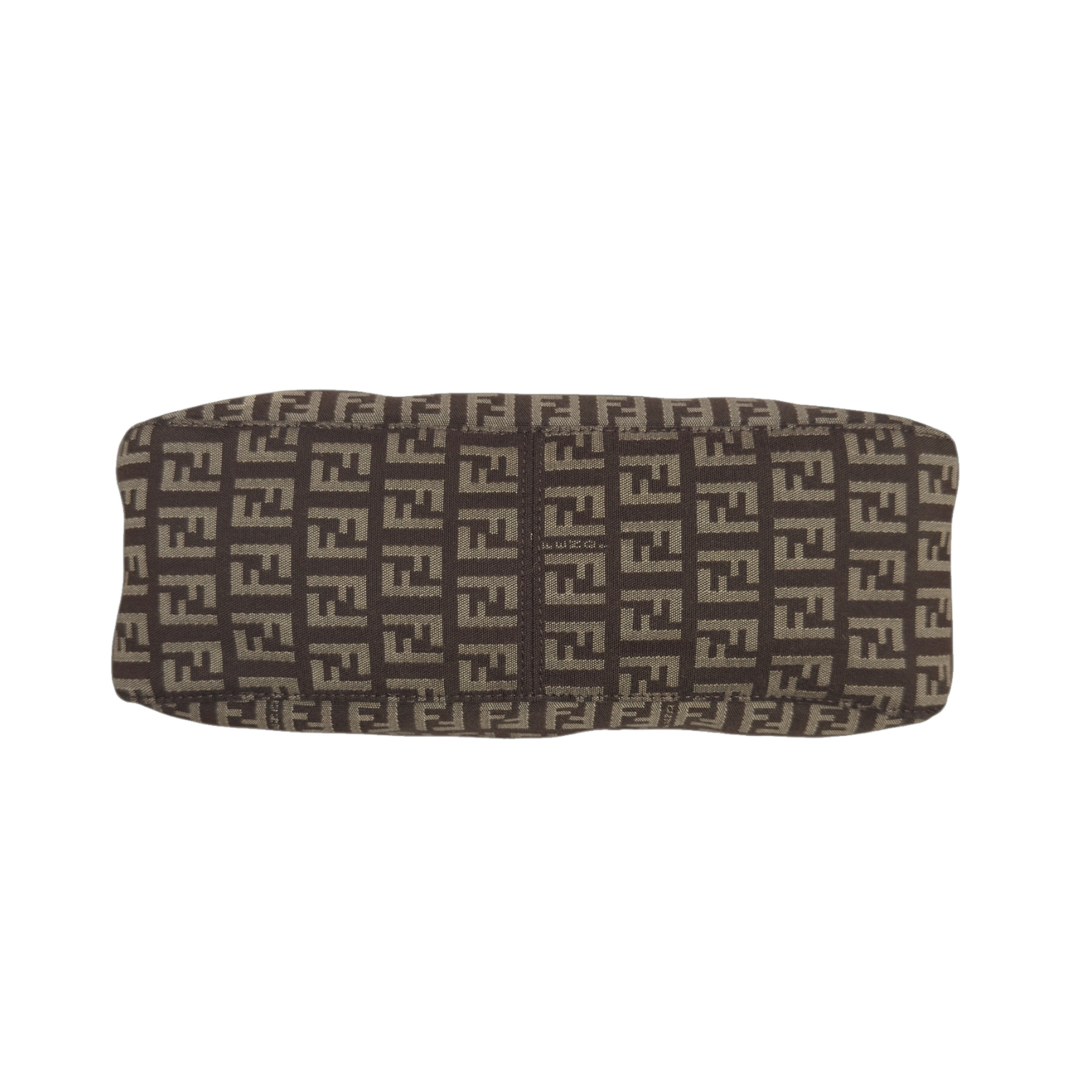 Fendi Monogram Shoulder Baguette Bag in Brown - Image 5