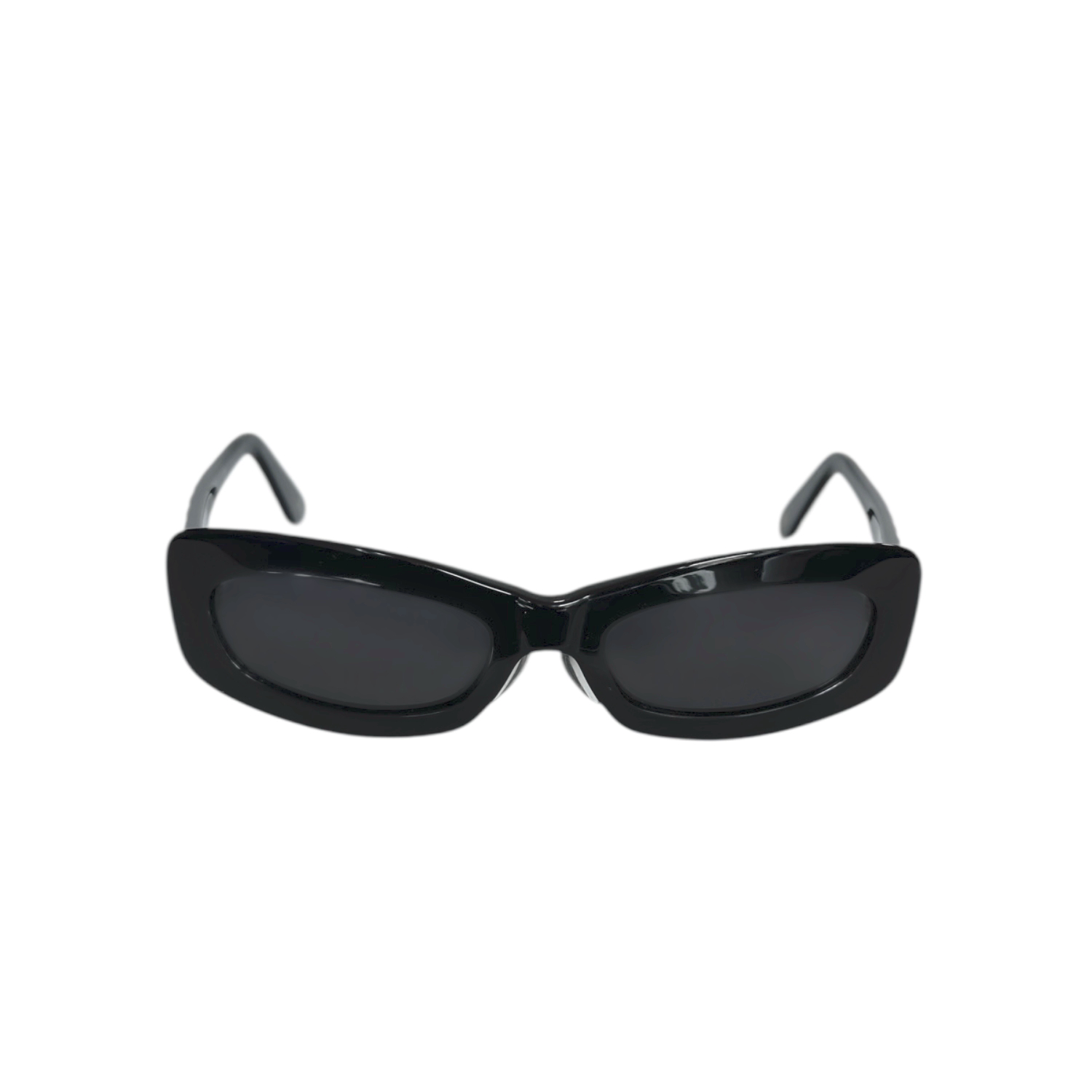 Chanel Logo Quilt Sunglasses in Black / Gold - Image 2