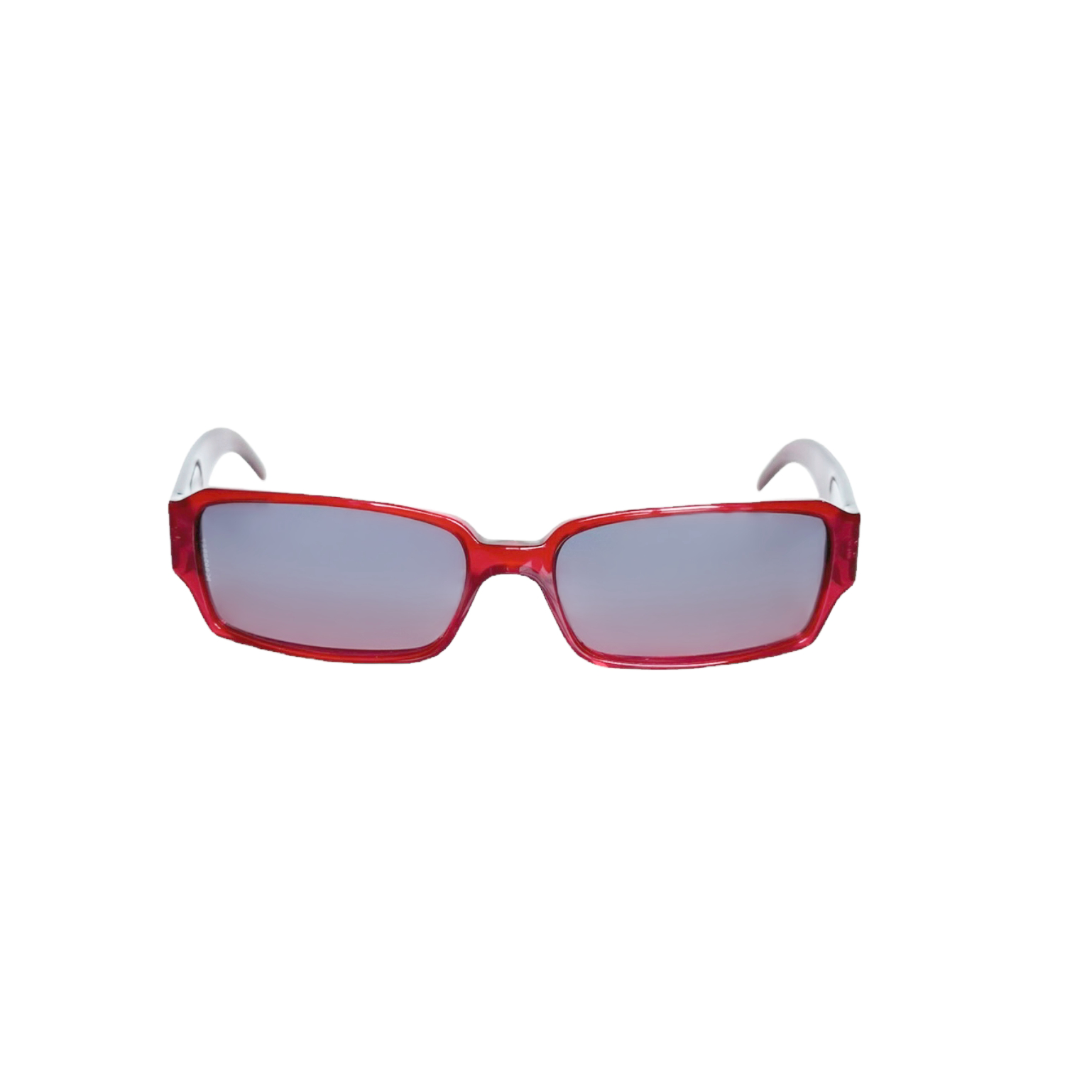 Chanel Diamante Spellout Sunglasses in Red - Image 2