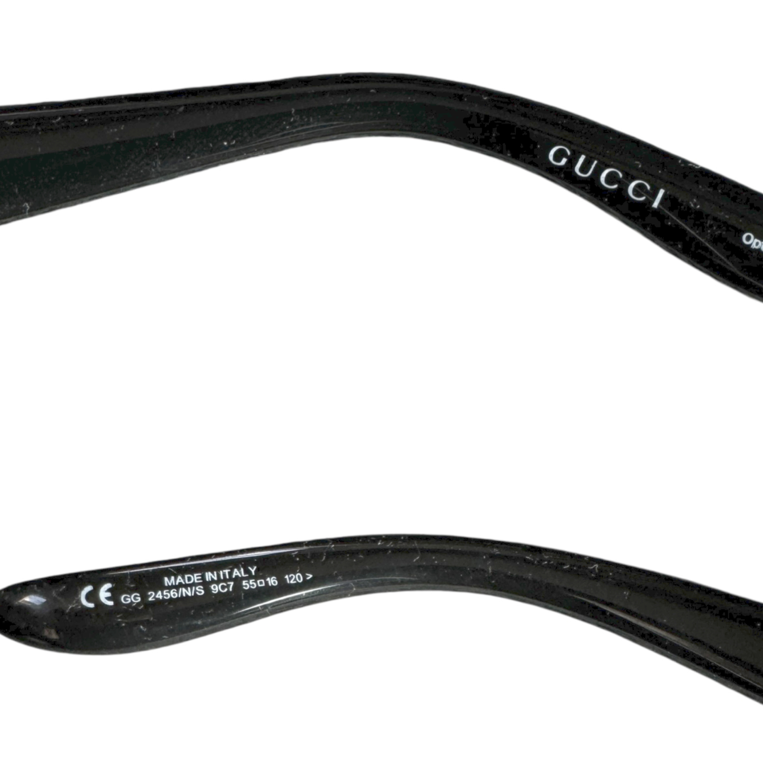 Gucci GG Logo Sunglasses in Maroon Red - Image 3
