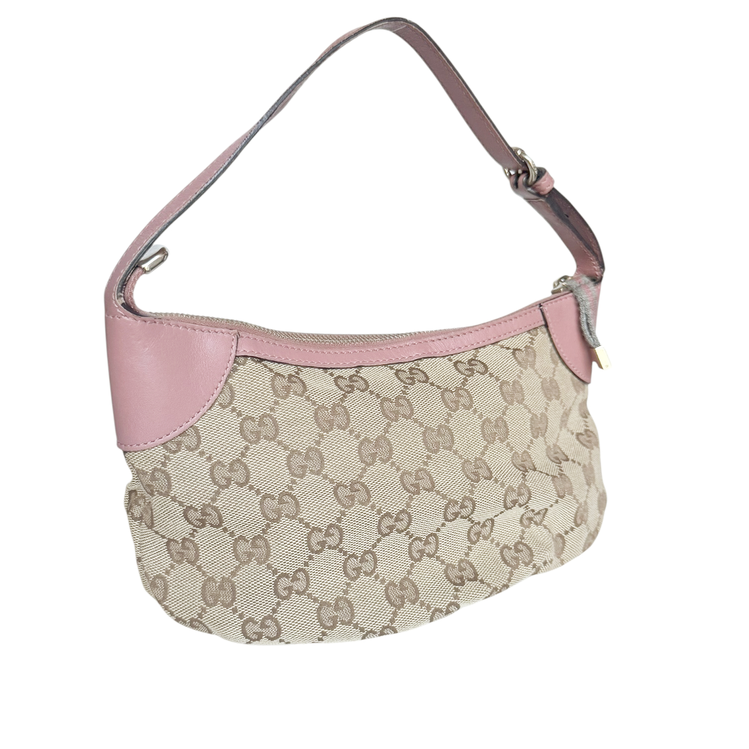 Gucci Monogram Mini Bag in Beige / Pink / Gold - Image 4