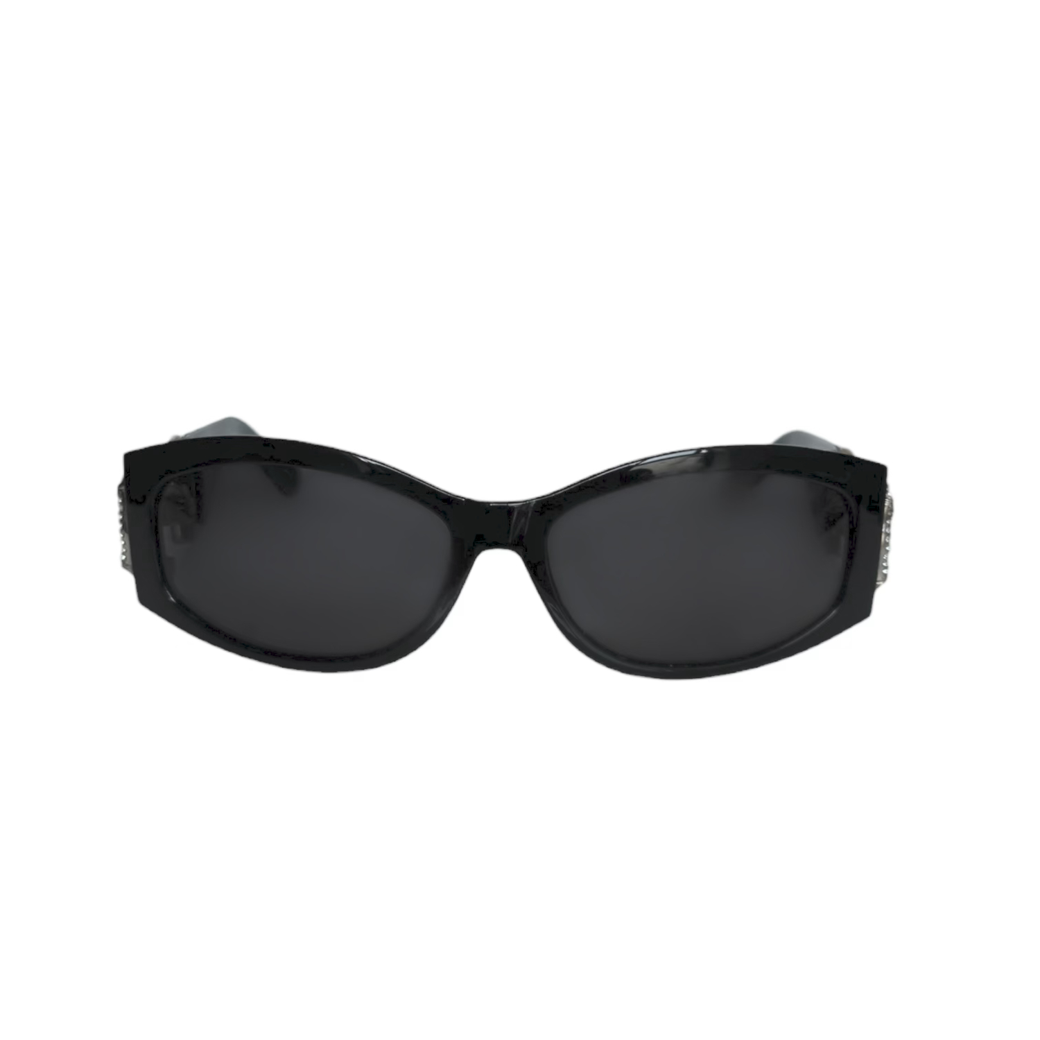 Gucci Diamante Horsebit Sunglasses in Black / Gold - Image 2