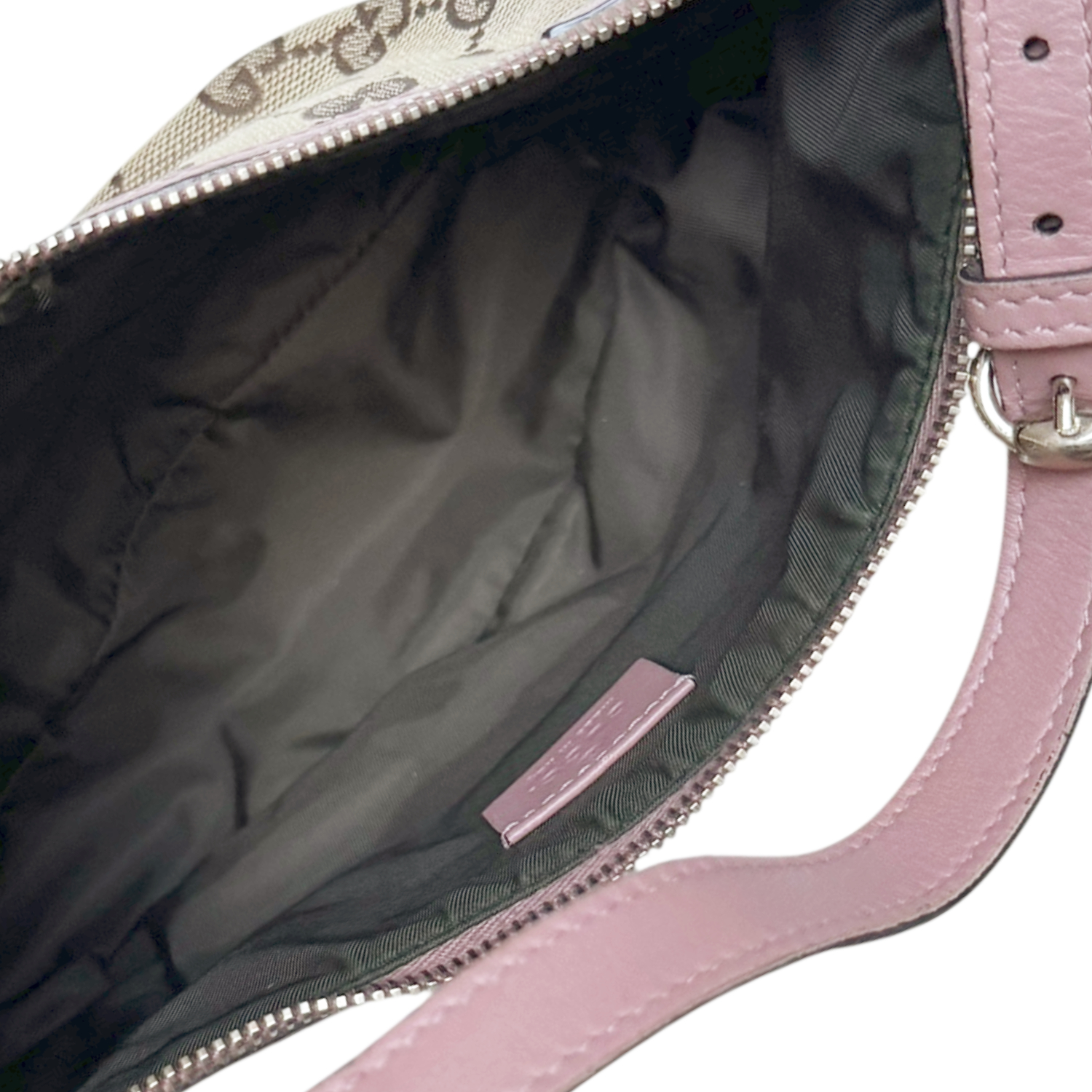 Gucci Monogram Mini Bag in Beige / Pink / Gold - Image 6