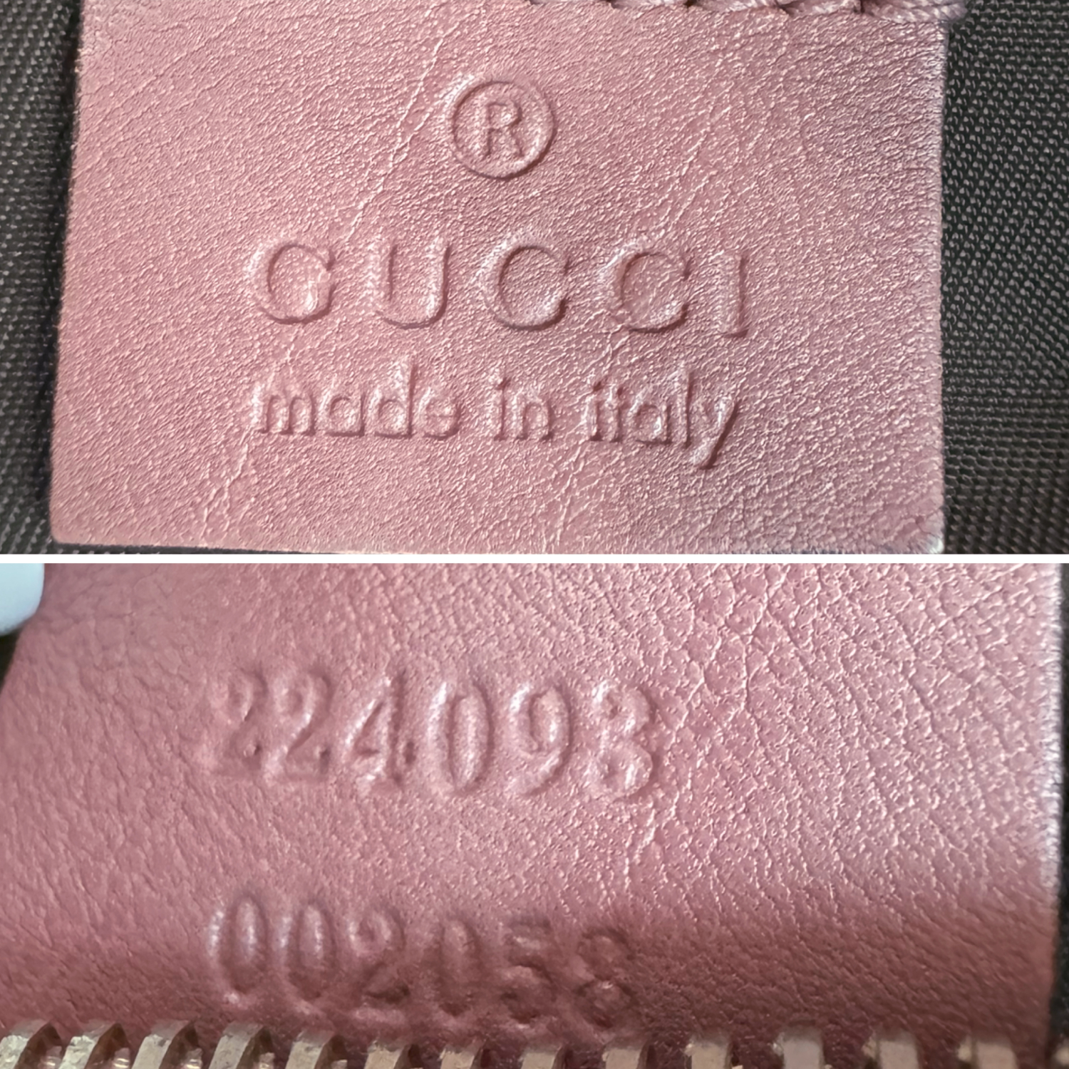 Gucci Monogram Mini Bag in Beige / Pink / Gold - Image 7