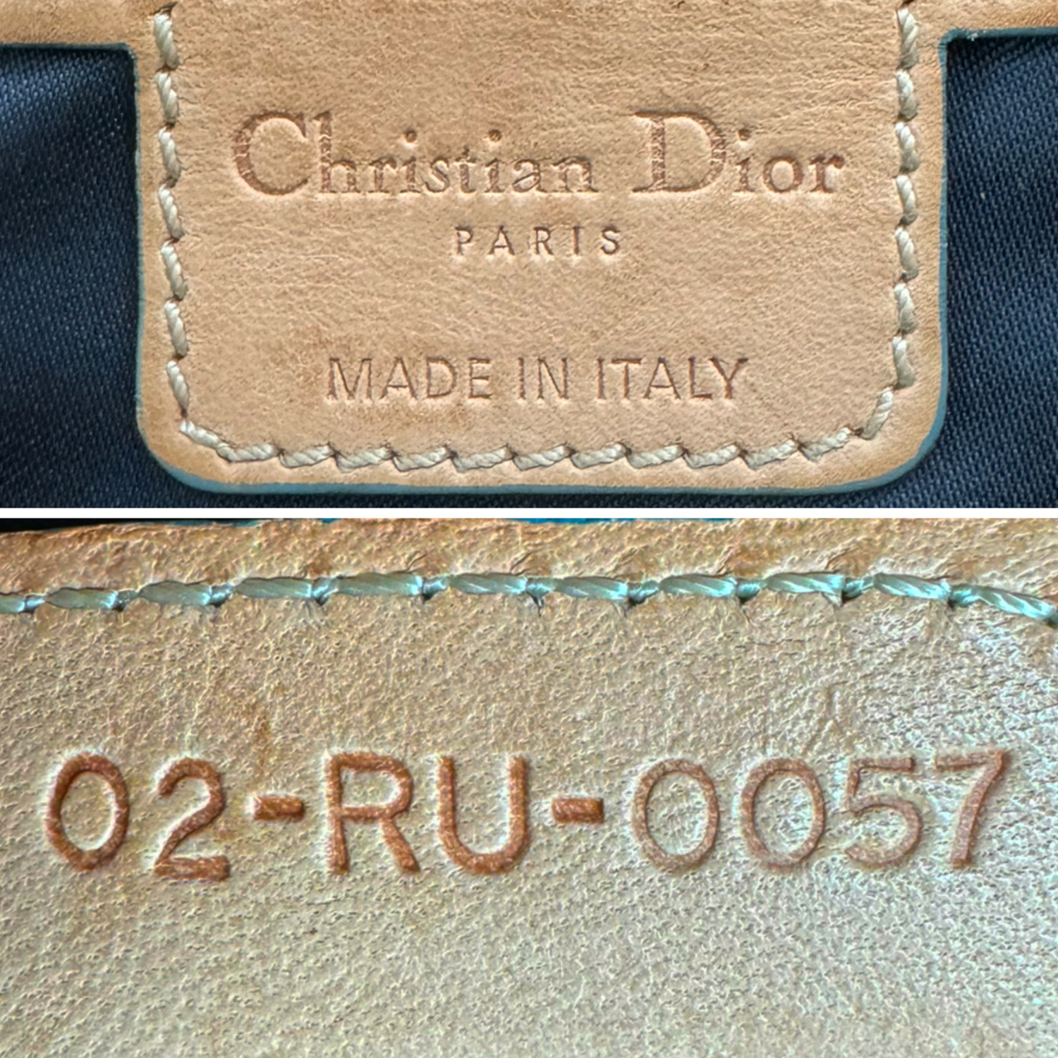 Dior Heart Romantic Monogram Shoulder Bag in Blue - Image 8