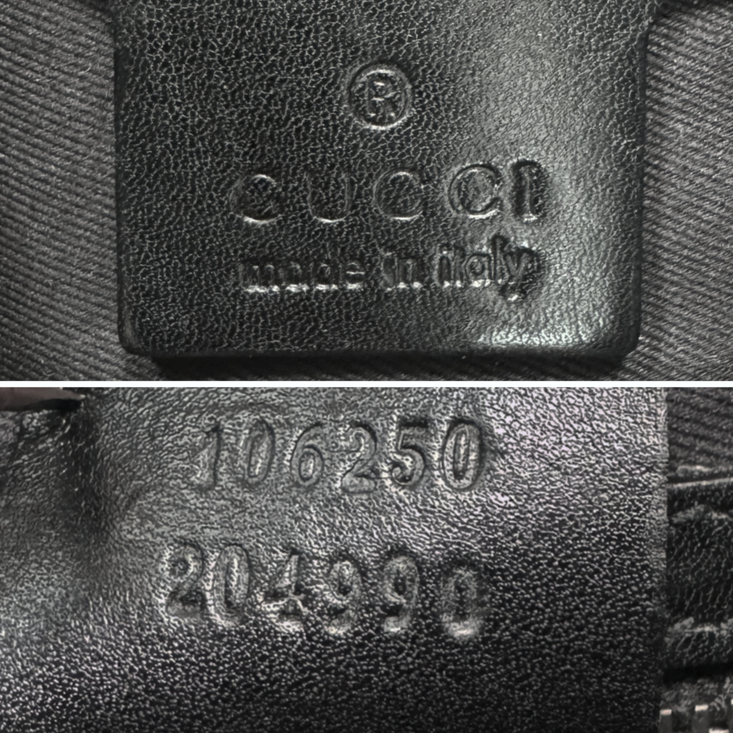 Gucci Monogram Half Moon Hobo Shoulder Bag in Black - Image 7