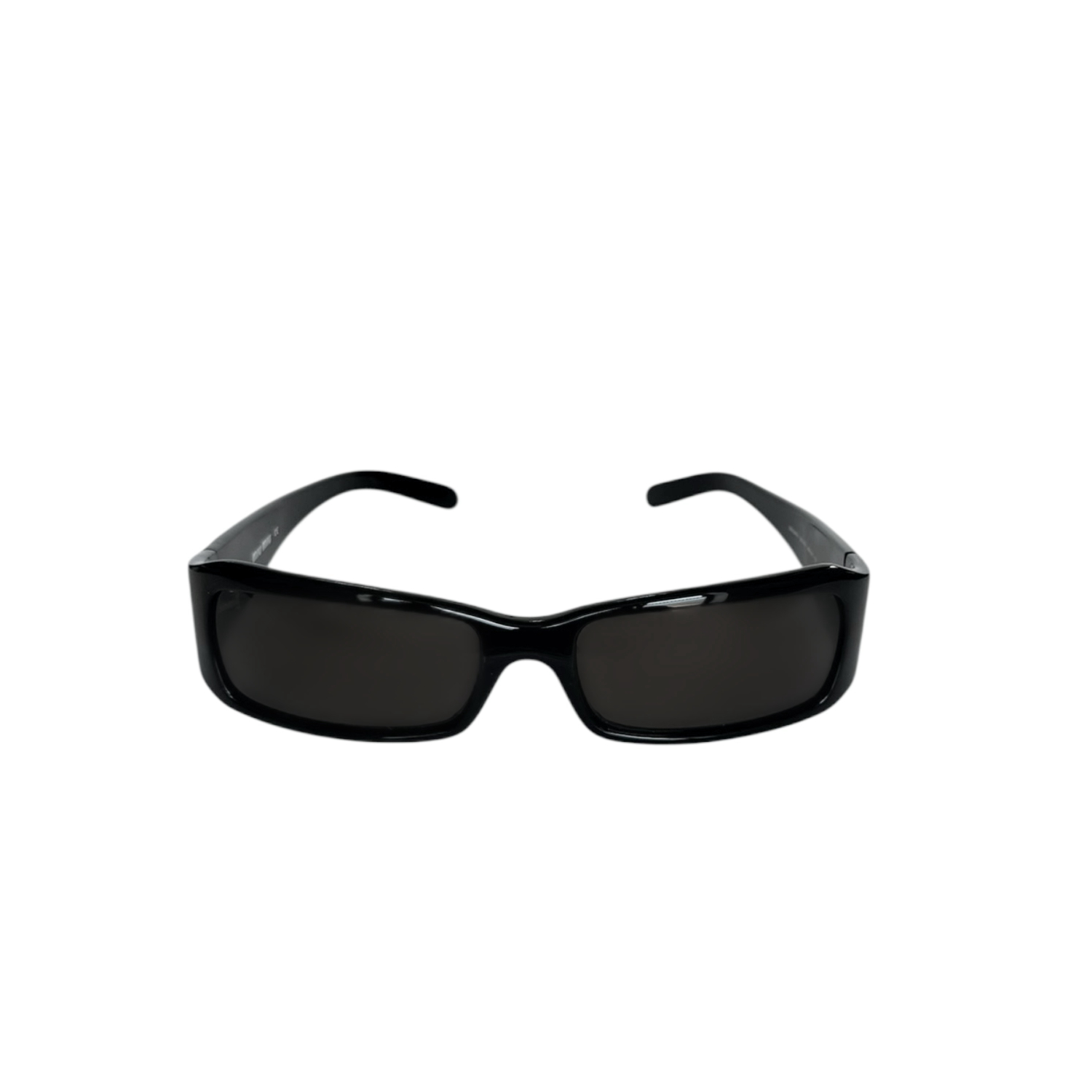 Miu Miu Logo Sunglasses in Black / Silver - Image 2