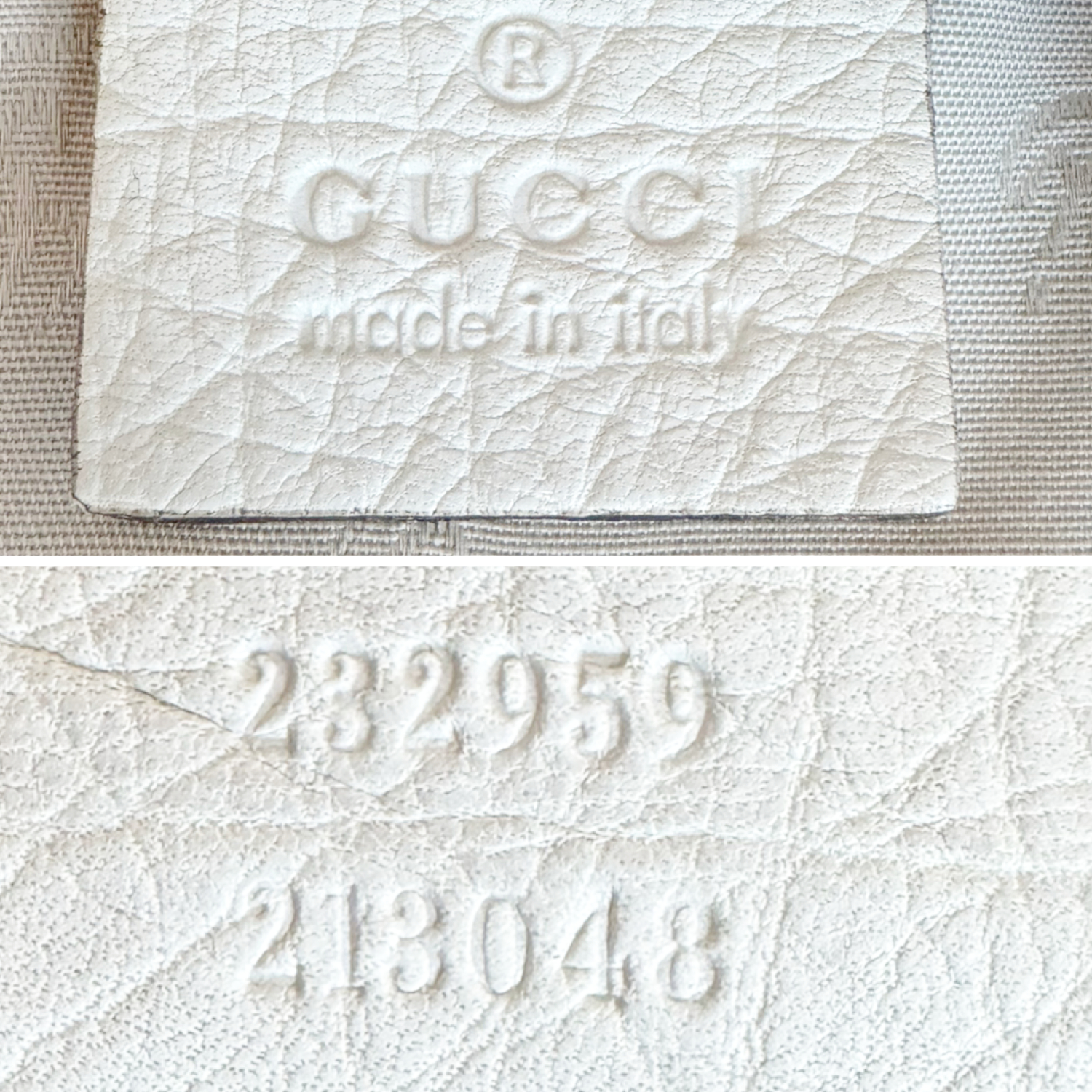 Gucci Monogram Large Hobo Shoulder Bag in Beige / White - Image 7