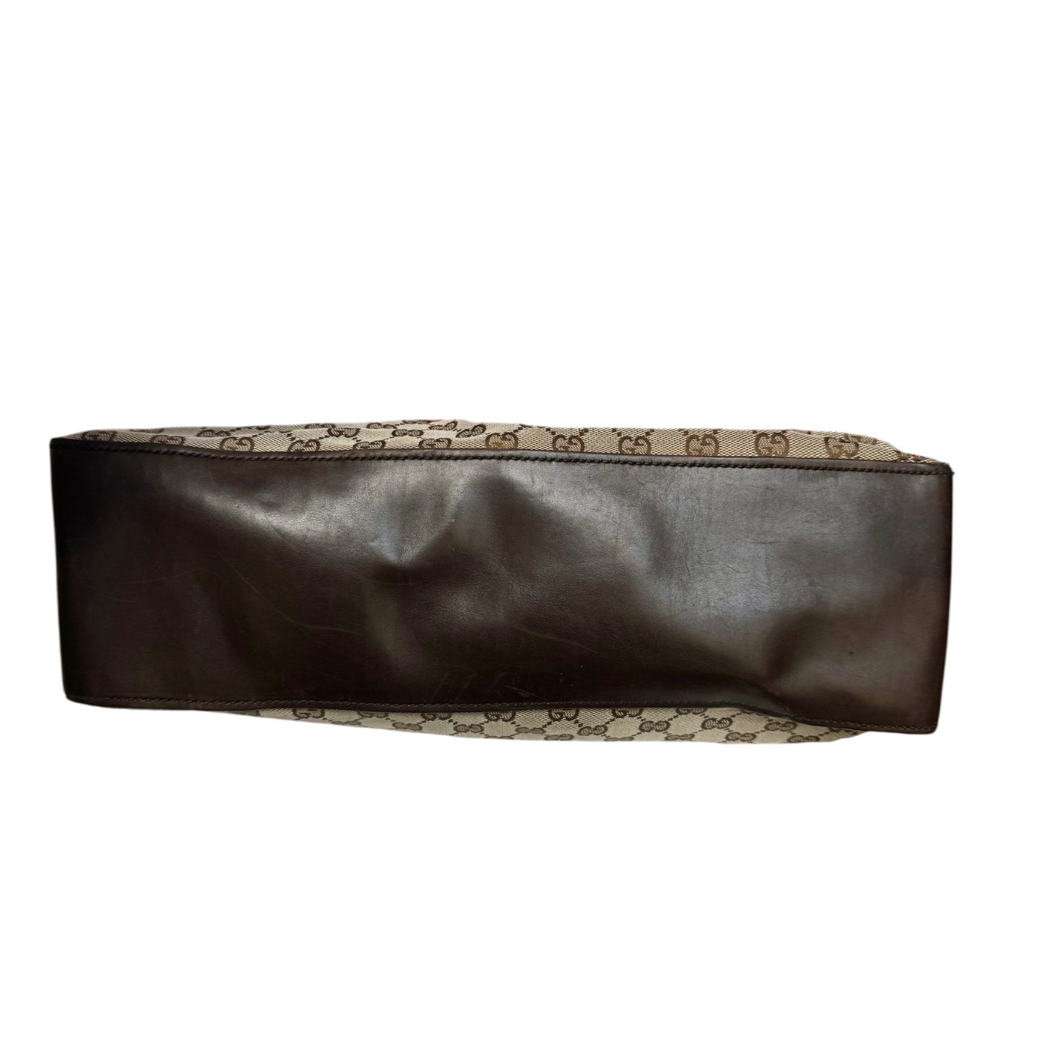 Gucci Monogram Tote Shoulder Bag in Beige / Brown - Image 5