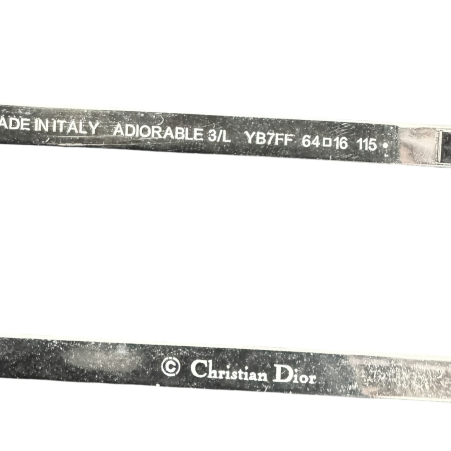 Dior Star Logo Rimless Sunglasses in Lilac / Silver - Image 3
