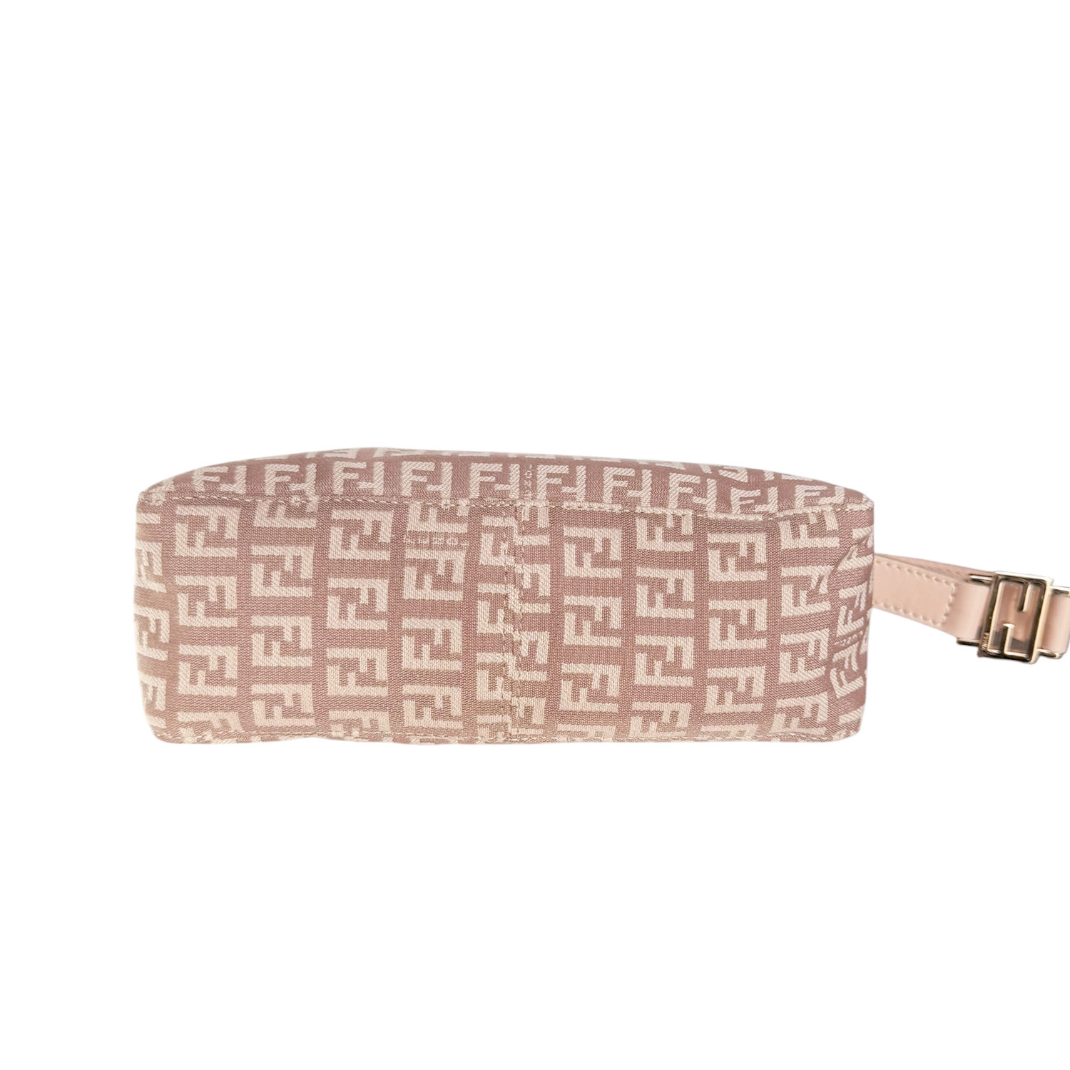 Fendi Monogram Mini Shoulder Bag in Dusty Pink / Gold - Image 4