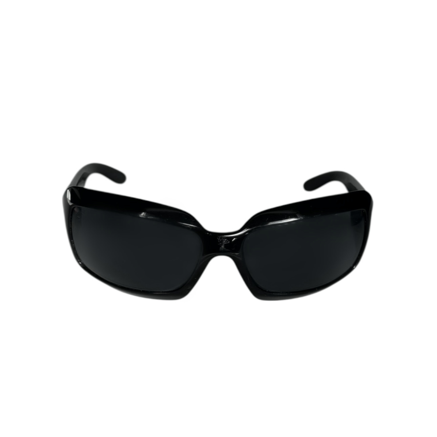 Chanel CC Mother of Pearl Oversized Sunglasses in Black - Image 2