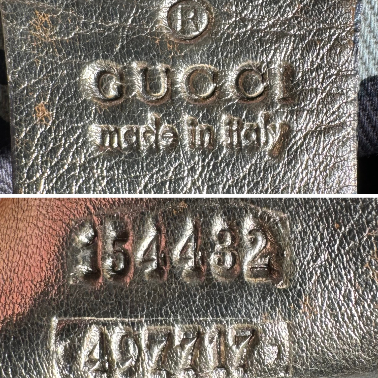 Gucci Monogram Charm Mini Shoulder Bag in Beige / Gold - Image 6