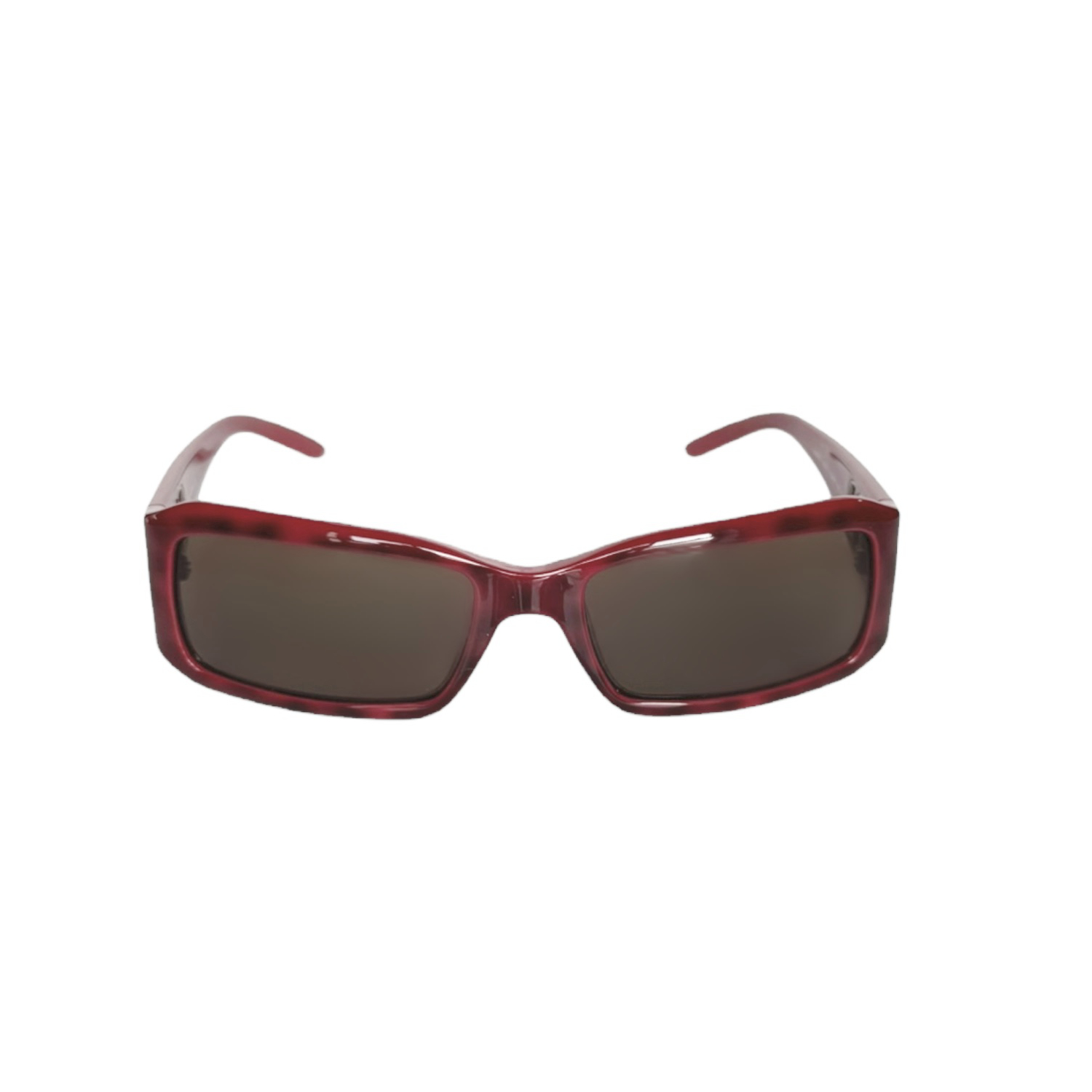 Miu Miu Logo Cutout Sunglasses in Red - Image 2