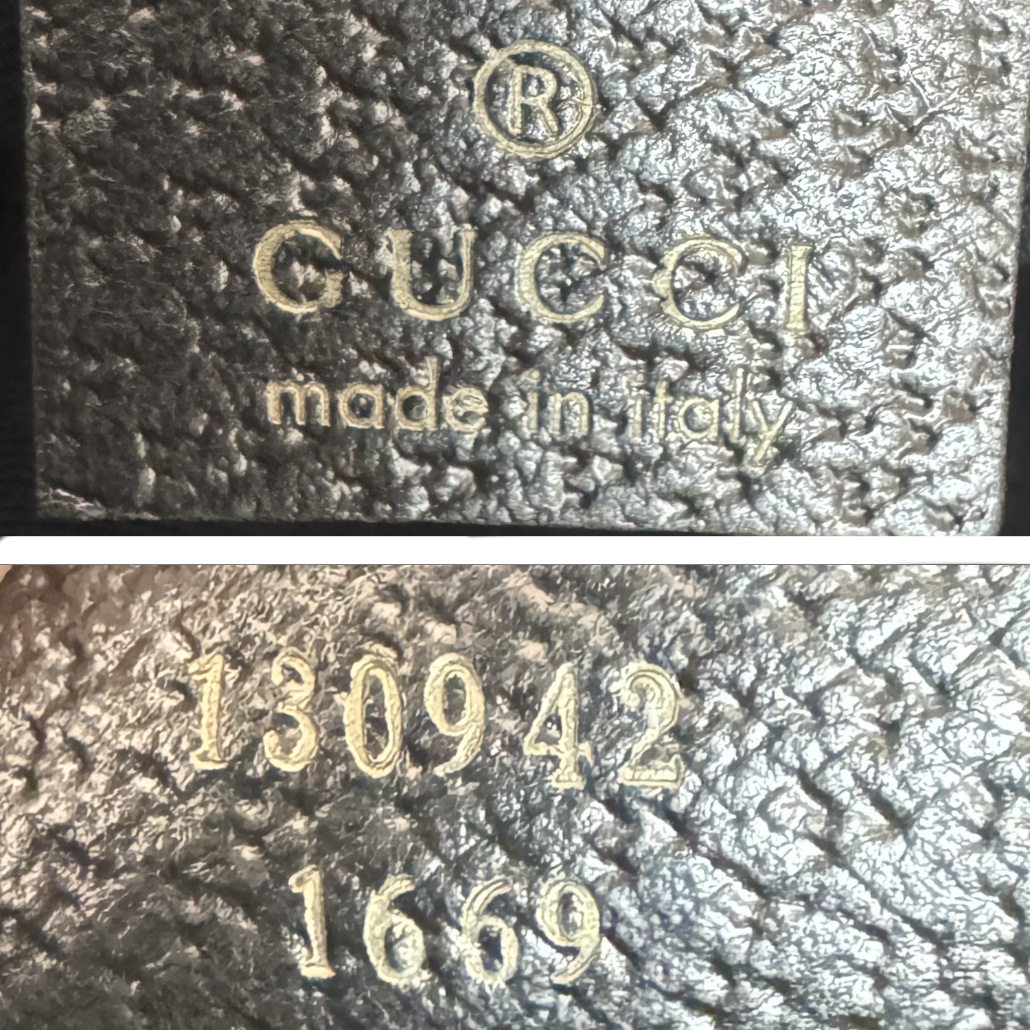Gucci Monogram Shoulder Boston Bag in Beige / Metallic Pewter / Gold - Image 6